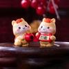 2026 New Year Figurines Miniatures Cartoon Lucky Horse Micro Landscape Ornaments Home Desk Decorations Room Decor Gift