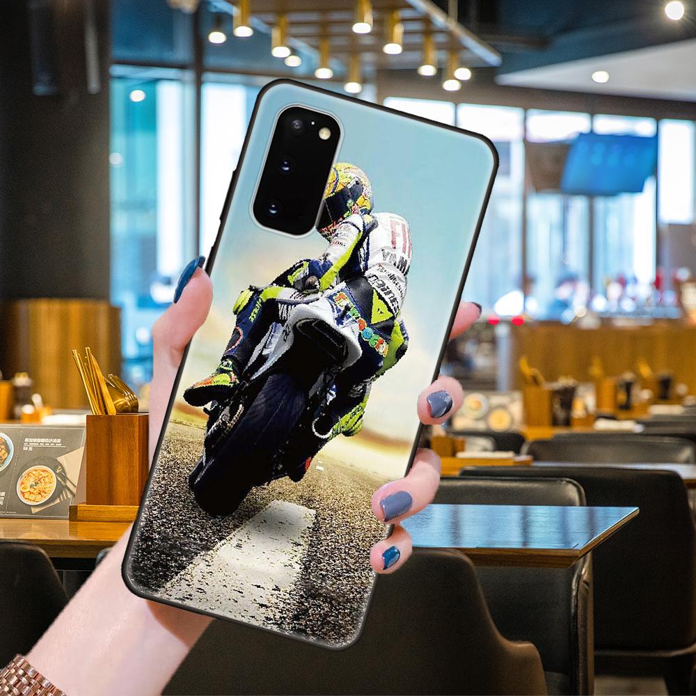 Telefonkasten für SamSung Galaxy S Note 21 20 10 9 8 7 6 Plus Edge E Lite Ultra Schwarz Cover Wasserdicht 3D Coque Moto Motorrad