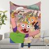 Cartoon Funny C-ClarenceS-ES CTHN Blanket Throw Super Cosy Plush Living Room Sofa Couch Childish Birthday Gifts