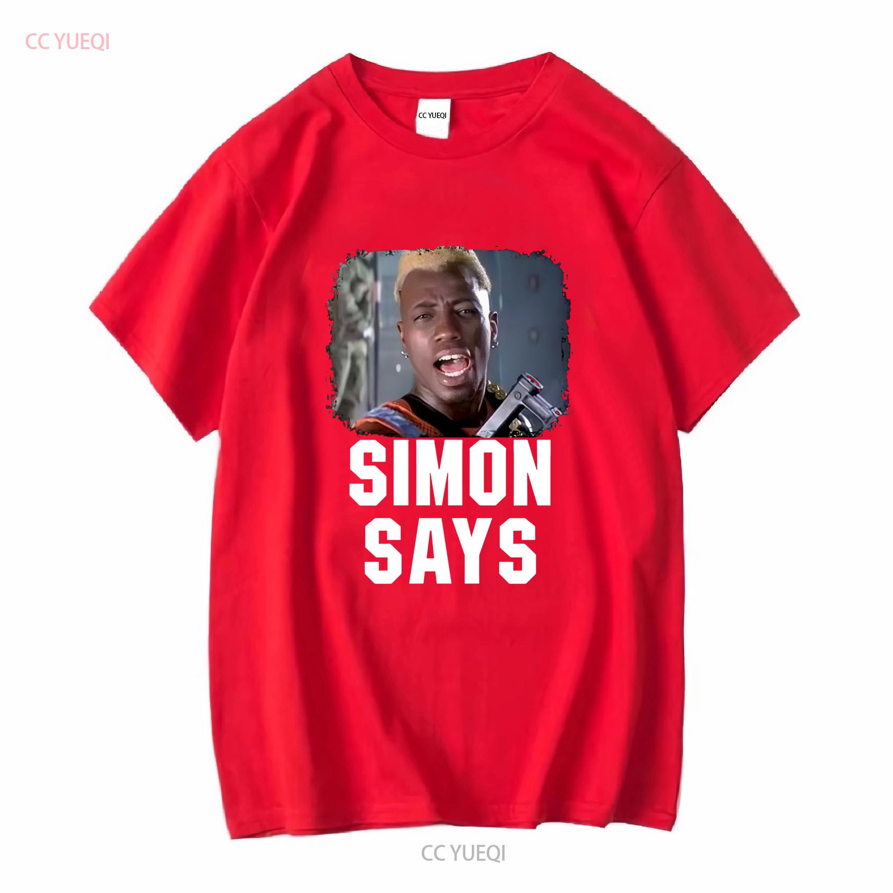 Demolition Man Simon Phoenix Action Movie T Shirt long or short sleeves vintage Washed Stretched Versatile Slightly fashion S