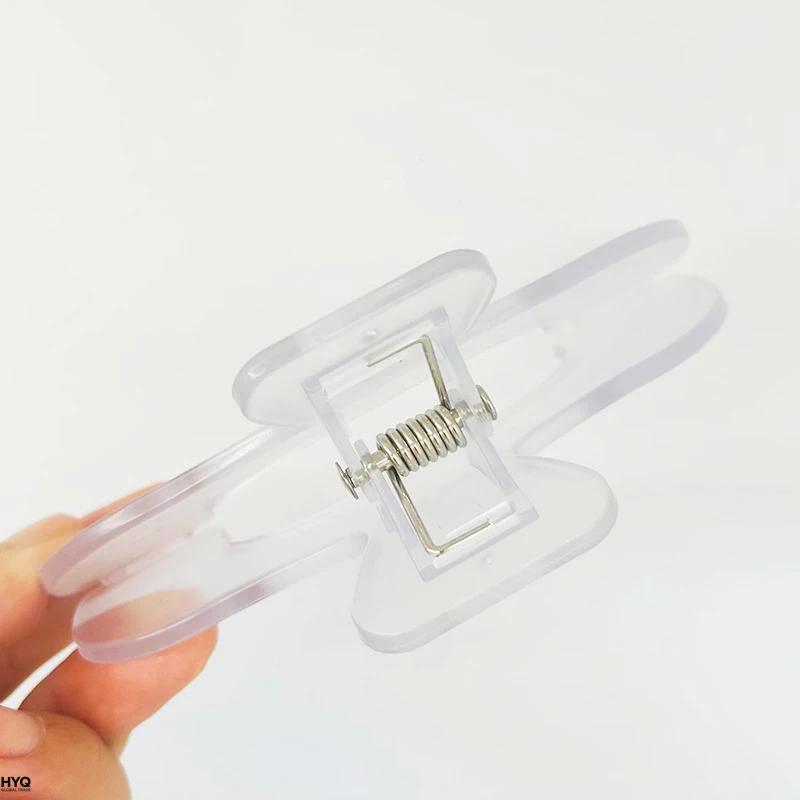 Book Clip Reading Clip Kawaii Desk Accessories Fixed To Prevent Page Turning Transparent Frosted Folder Clips