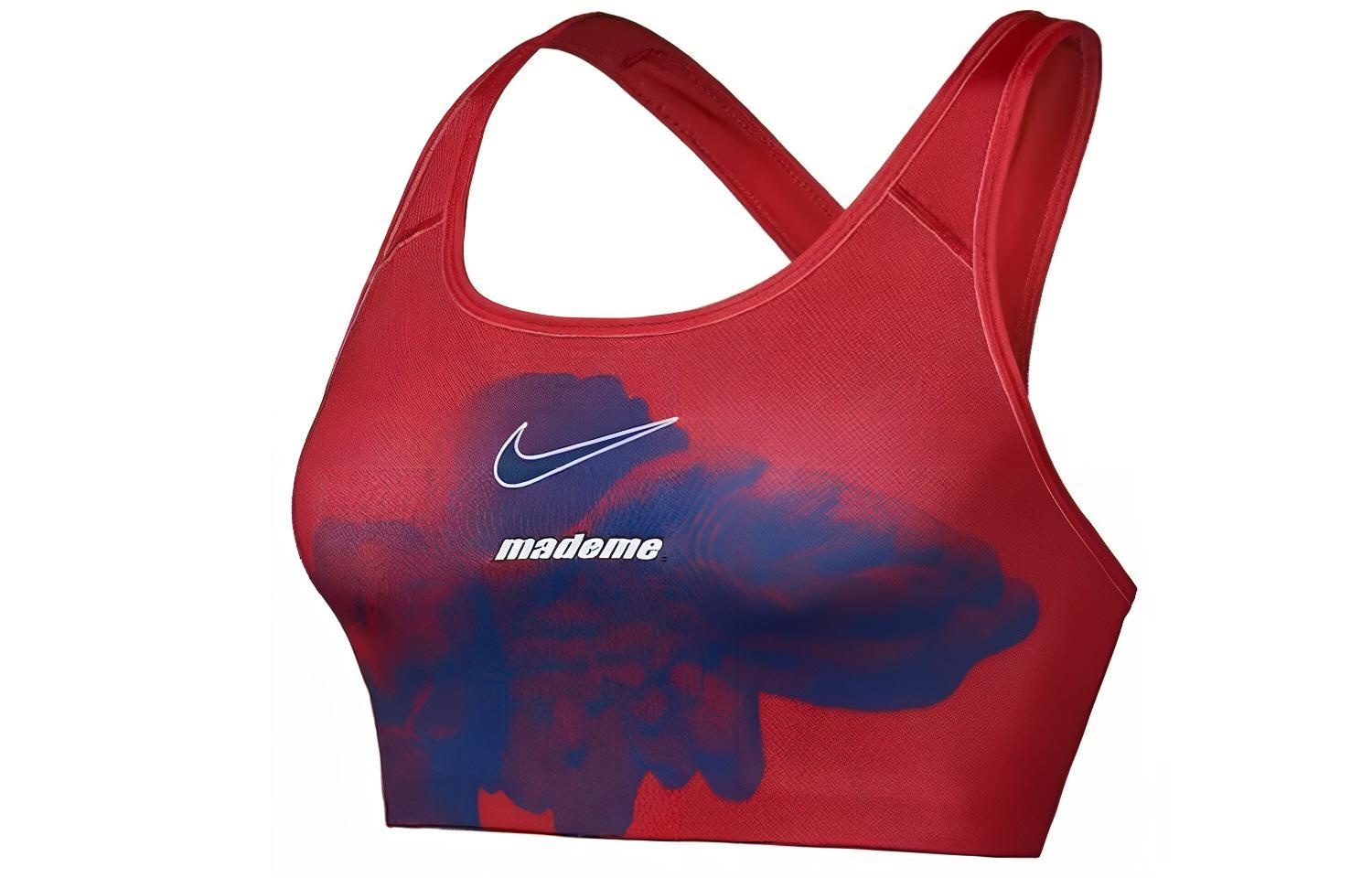 Nike X MadeMe Sports Bra Gym Red CJ7688-687 S