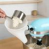 Kitchen Aid Artisan Mixer Flour Funnel, Suitable For Ksm150 Abs Filter Attachment To Prevent Overflow And Soiling