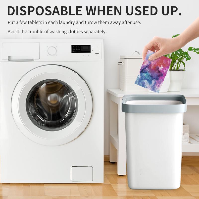 Color Absorbing Laundry Sheets - 50 Count