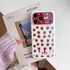 Blue & Red Strawberry iPhone 17 Pro Max/16 Pro/15 Pro Anti-Fall Protective Case