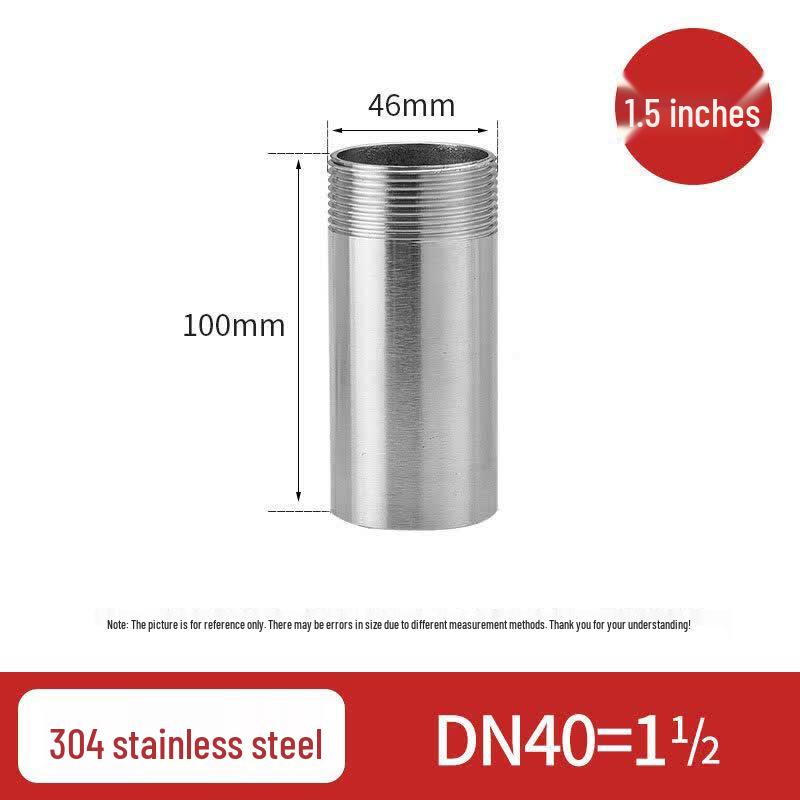 

Miflame 304 Stainless Steel Straight Male Thread Welding Connector