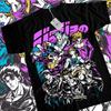 2026 Nouveau T-shirt Jojo's Bizarre Adventure Anime Manga Design Graphique T-shirt Coton Drôle Unisexe Manches Courtes T-shirt Parent-Enfant
