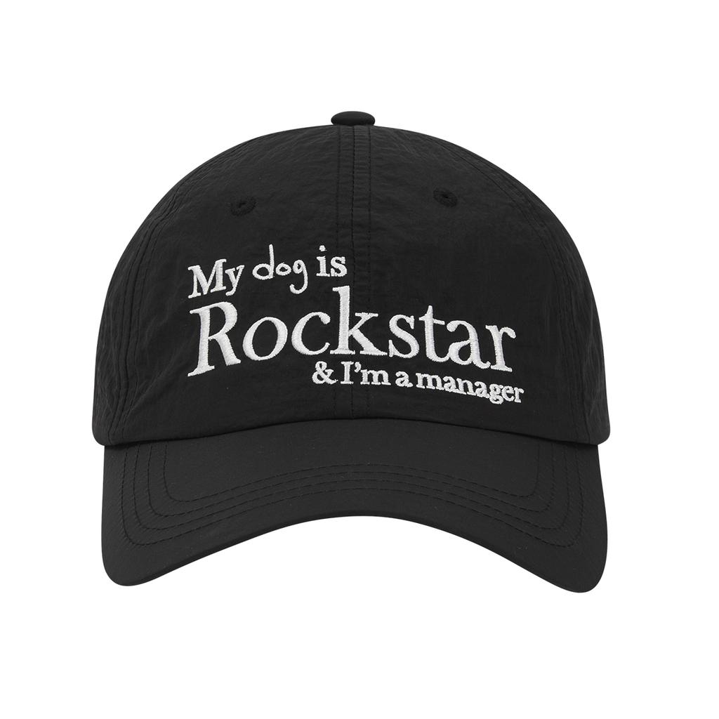 JOEGUSH Rockstar Dog Nylon Cap (Black)