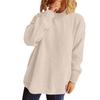 Women's Autumn And Winter Loose Pullover Sweater Fashionable Long-sleeved Round Neck Reverse Wear Sweater