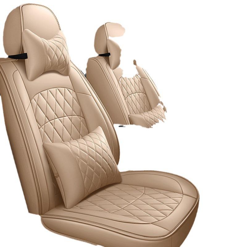 3D Full Surround Leather Car Seat Cover for Sedan - All-Season Cushion