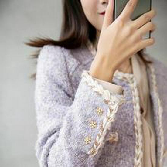2024 Women's Plush Wool Coat: Short, Cozy, Loose Fit with Suit Collar for Autumn/Winter.