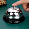 Vintage Metal Service Bell Counter Desk Bell For Restaurant, Hotel, Game Show, Coffee Shop Multifunctional Portable Hand Bell