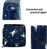 HOUSEHOLD CULTURE Sanitary Napkin Storage Bag Menstrual Cup Pouch Portable Pads with Zipper Feminine Menstruation First Period Bags for Teen Girl