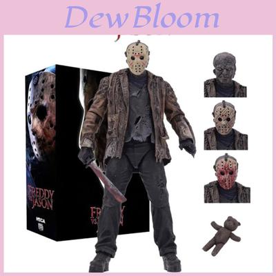 Neca Freddy Vs Jason Action Figure Model Jason Voorhees Movable Toy Collection With Exquisite Design