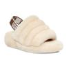 UGG Ciabatte Fluff Yeah Bianche Donna 1095119-NAT