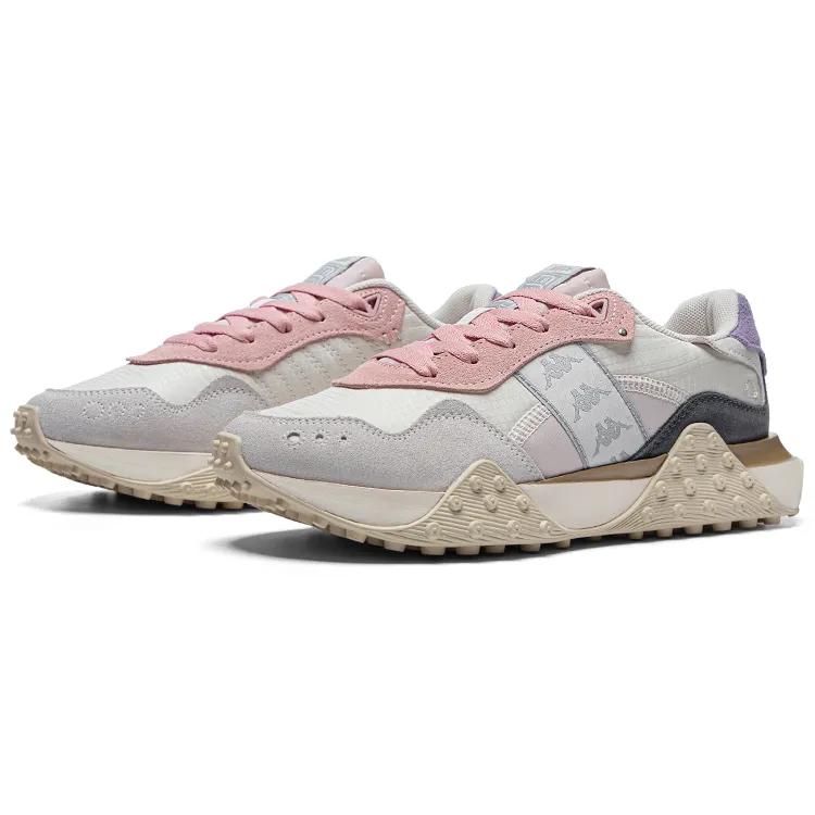 Kappa Chunky Sneakers Women's Low-top White Gray Purple Pink (Unisex) Chunky Sneakers K0D85MM07 027