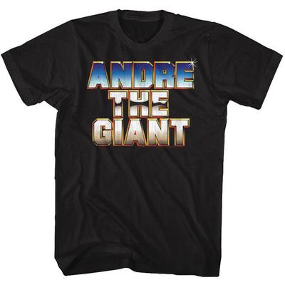 Andre The Giant Krom Siyah Unisex Tişört