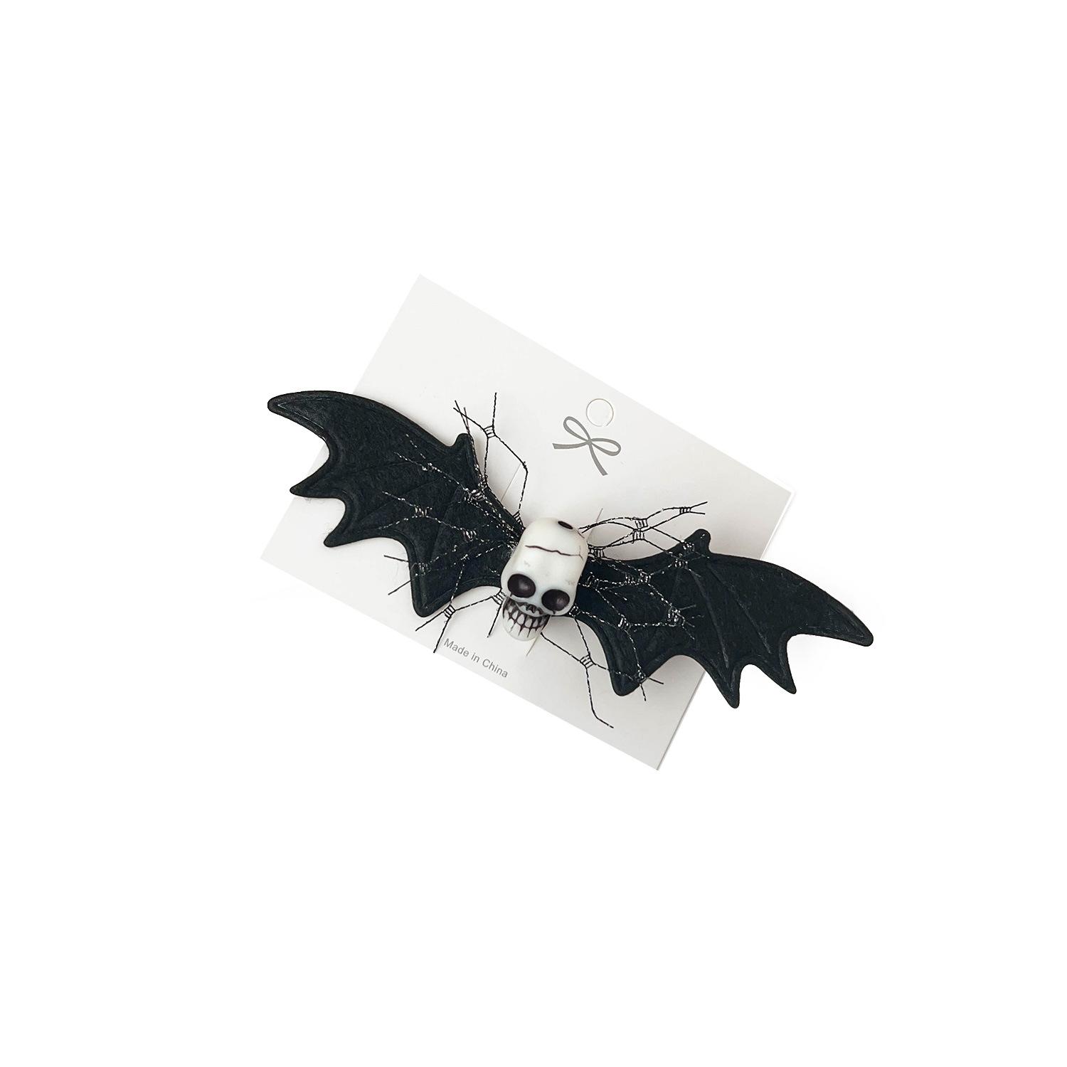 

Стильные красные дьявольские рожки из ПУ, аксессуары для волос, идеально подходящие для тематических вечеринок на Хэллоуин и собраний питомцев Crack Skull Wings