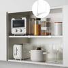 High Transparency Adjustable Shelf Divider Clear Acrylic Bag Organizers Unique Stand Rack For Neat And Clean Cabinet