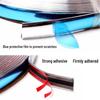 Car Chrome Trim Strips: Window & Body Decorative Strips, Anti-Scratch Bumper Strips, Door Edge Guards