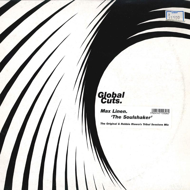 12inch Record MAX LINEN Soulshaker GC73 GLOBAL CUTS 2001 Belgium Dance Electronica Used