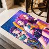 Futuristic Fashion Party Floor Mat Suitable for Study room Game Room Entryway Hallway Antislip Carpet Office home decor Wedding Party Gift
