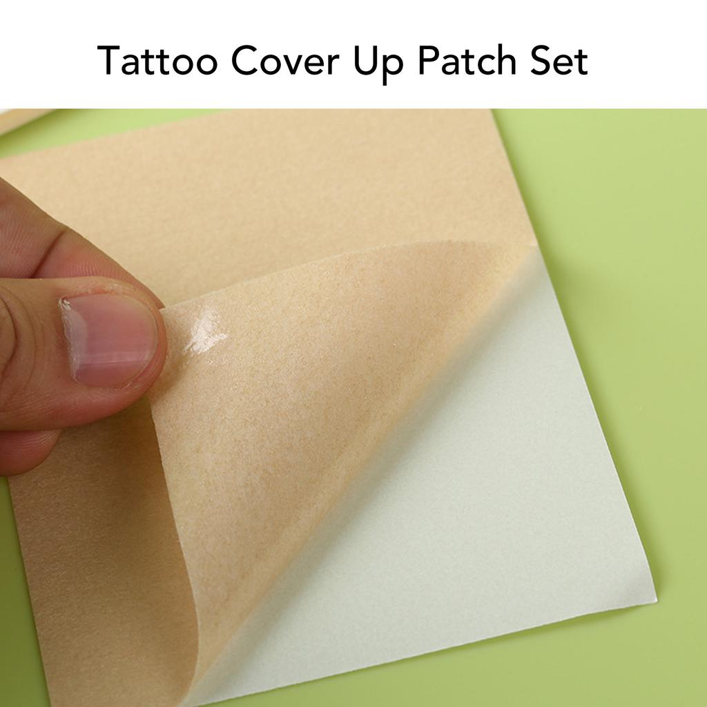 Tattoo Cover Up Patch 100 Stück Wasserdicht Unsichtbares Tattoo Tape Schweißfest Hautfreundlich Hoch Haftend Unsichtbar für Muttermal