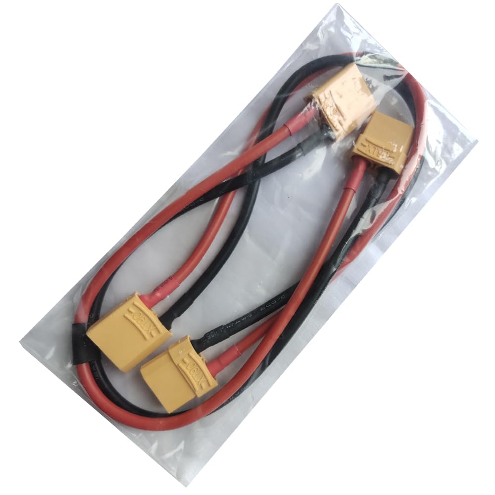 Yiqigou 2pcs XT90 male plug connector is converted to XT90