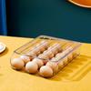 Automatic Double-Layer Rolling Egg Storage Box for Refrigerators