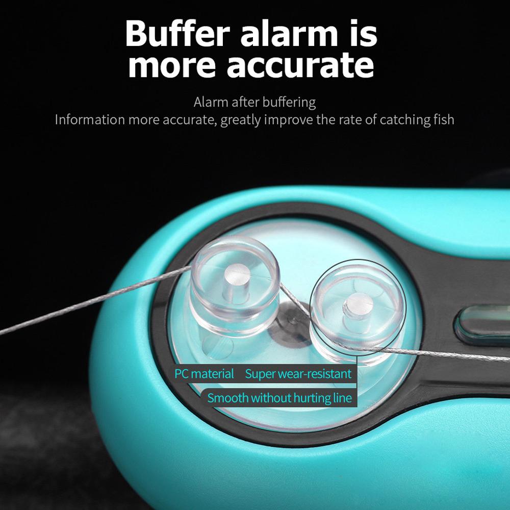 Alarme Eletrônico de Pesca Sensível Melhor Indicador de Mordida Som de Alarme de Mordida Sino com Luzes LED Sinos de Pesca para Varas Presente