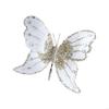 Foam Cloth Butterfly Ornament 25Cm Glittering Wing Christmas Tree Hanging Decoration For Fireplaces Doorway Display