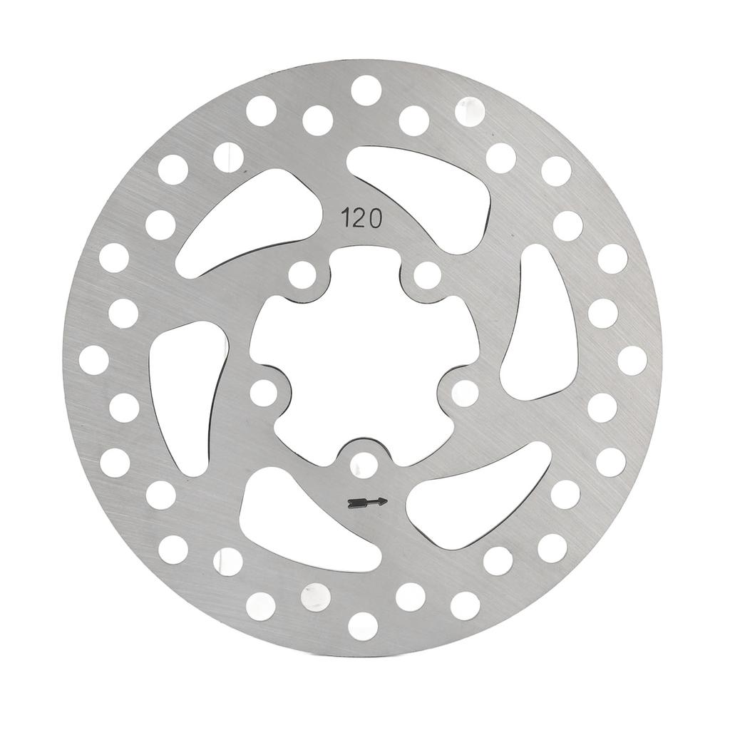 Bike Disc Brake Rotors 5 Holes Steel Hollow Thickened Universal 120mm Brake Rotor for Electric Bike