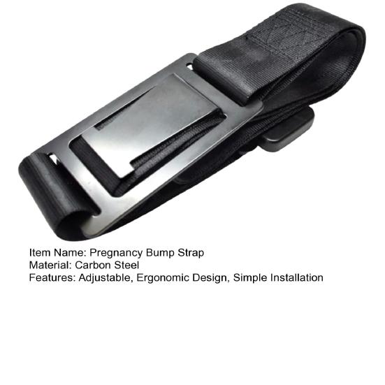 Pregnancy Bump Strap Seat Belt Adjustable Ergonomic Non-Slip Design Universal Simple Installation Seat Bump Strap for Women