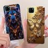 For Huawei Y5p Case DRA-LX9 Cute Lion Fashion Painted Cover Soft Silicone Phone Case For Huawei Y5p Honor 9S Honor9S Fundas Bags