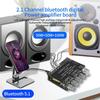 2.1 3 Channel Power Bass Amplifier Board Bluetooth-compatible 5.1 50WX2+100W Amplifier Board Home Audio AMP Phone APP Control