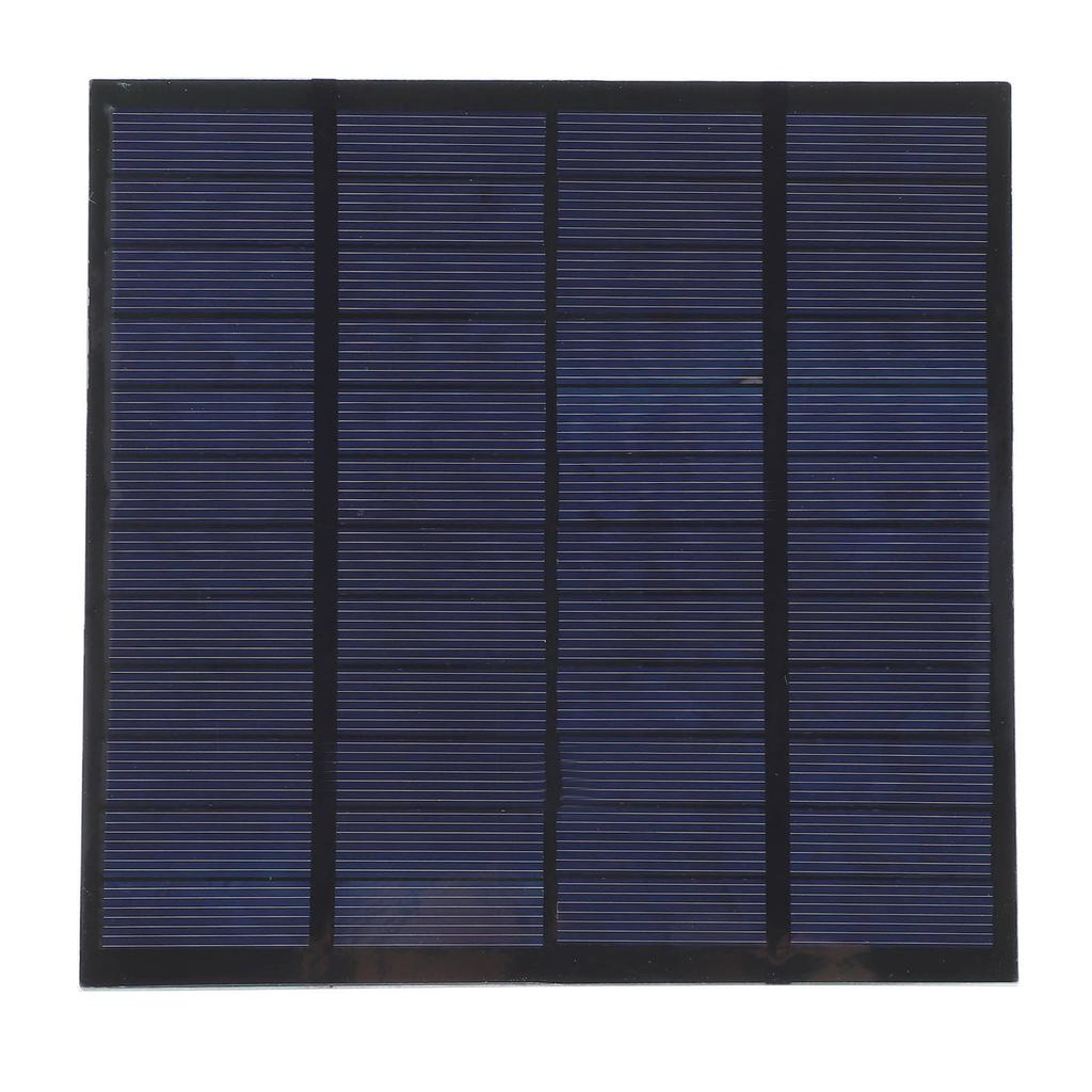 3W 12V DIY Solar Battery Panel Portable Outdoor Travel Polysilicon DIY Solar Panel 145x145mm