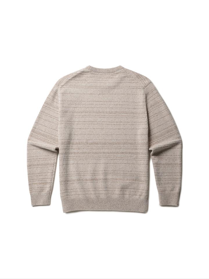 OLZEN Men'S Textured Round Knit_Zog1Er1303Lbe