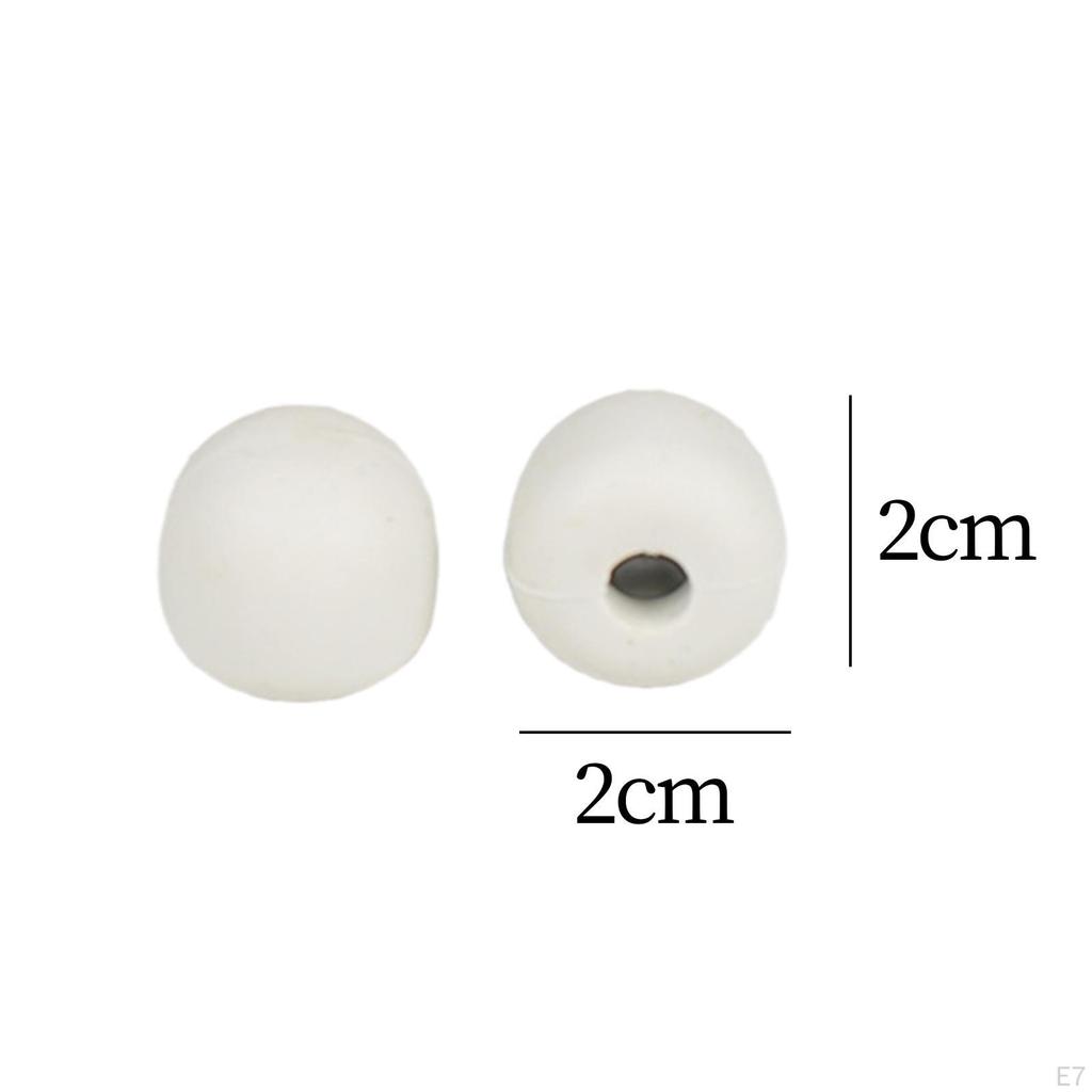 2 Stück Drum Mute Drumstick Silent Tip, Dämpferzubehör, Übungs-Percussion-Tipps