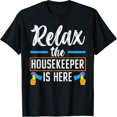 Housekeeping Housekeeper Cleaner Job Cleaning Crew T-Shirt1