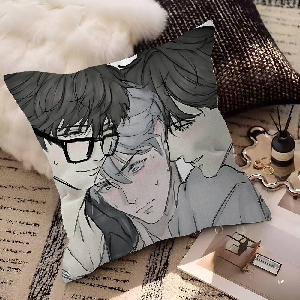 Nerd Project Bl Anime Pillow Cushion Cover Pillowcase Living Room Sofa Home Decor Customized