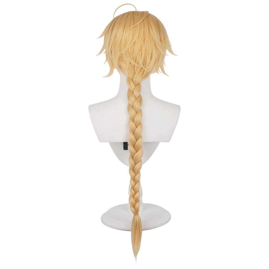 Genshin Impact Traveler Sora Cosplay Wig with for School Cultural and Photo Disguise Yourself Wig, Heat-Resistant, Net, Events, Festivals, Festivals,