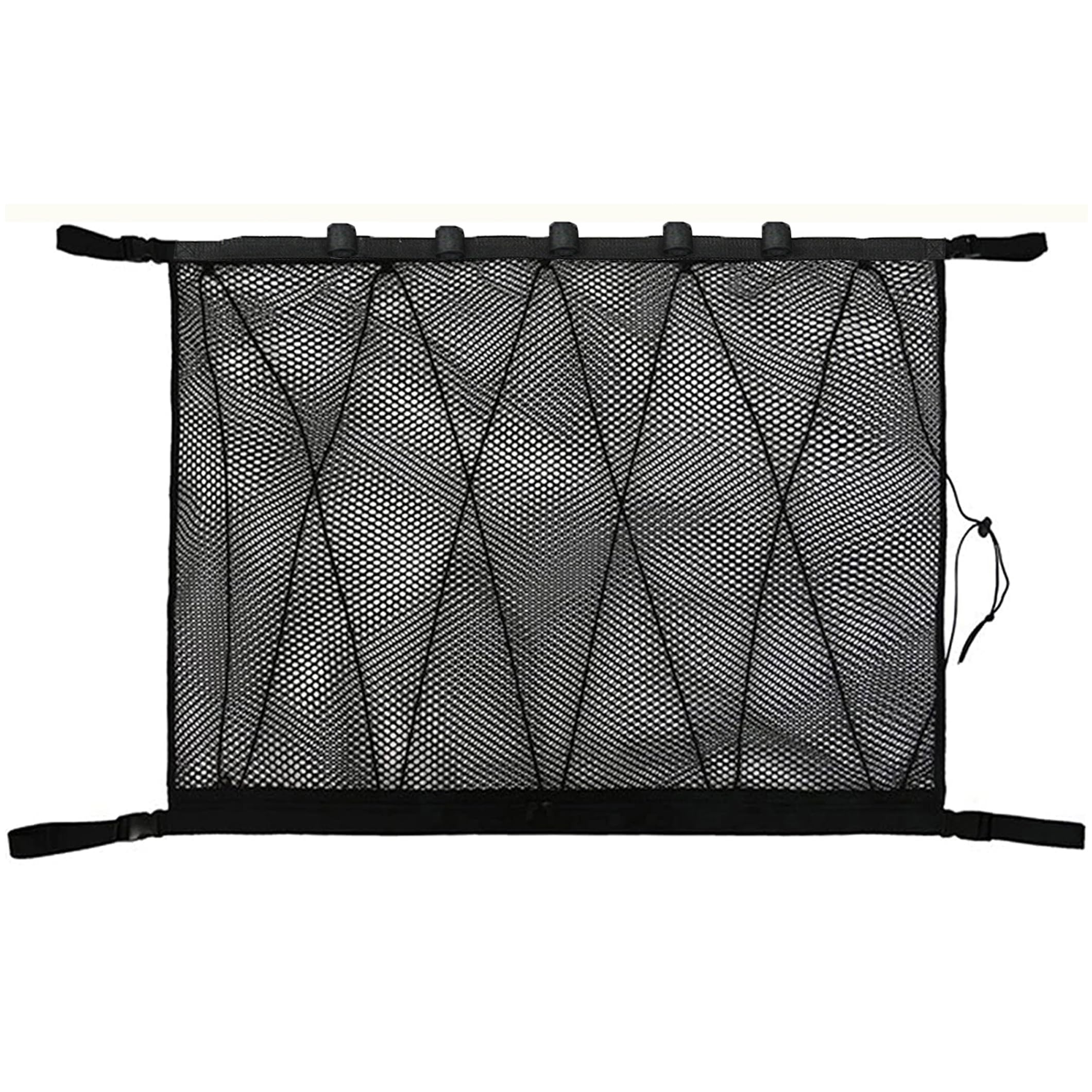 

YORKNEIC Car Ceiling Storage Net, Luggage Net, Ceiling Net, Roof Net, Cargo Net, For
