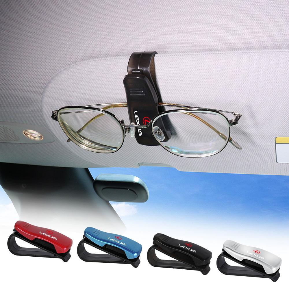 Car Glasses Clip Sun Visor Sunglasses Organizer Holder Card Ticket Clips For LEXUS ES 300H ES300H ES350 RX GX LS LX IS GS RC UX