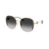Grey Gradient Round Ladies Sunglasses Hc7176b 90053c 54