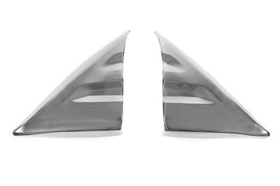 Carmos Mirror Trim (2 Pcs., Stainless) for Ford Transit 2014-