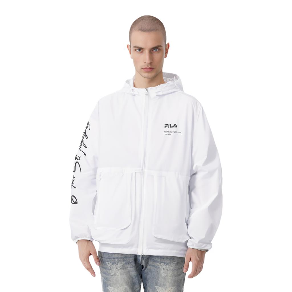 FILA Jackets Men's Standard White Hooded Thin Other F11M228701F-WT