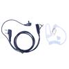 2 Pin Radio Walkie Talkie Mic Headset Earpiece Security Air Tube For Motorola