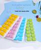 14-Compartment Silicone Fruit Ice Cube Mold for Homemade DIY Ice Cubes
