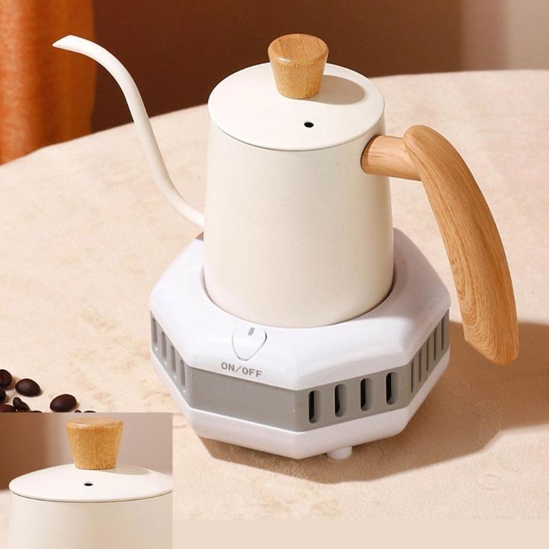 Acier Inoxydable Verseur Bouilloire Long Col de Cygne Cafetière Portable pour Infusion Manuelle de Café Outil de Cuisine Facile à Nettoyer