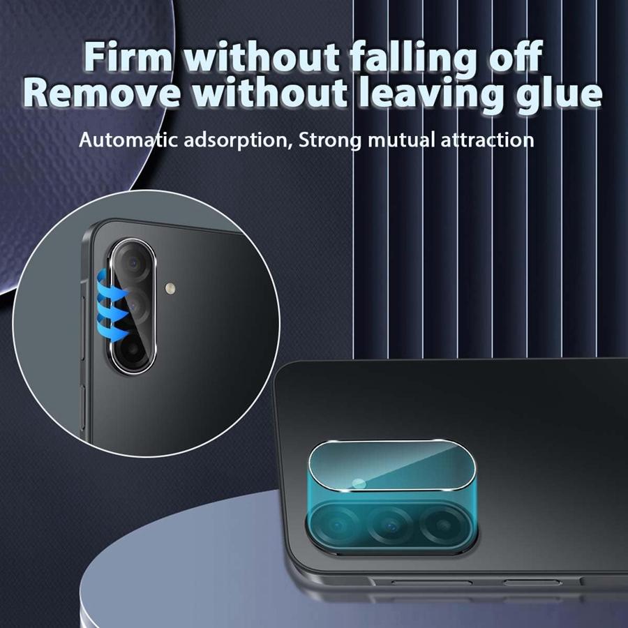 [2 Pack] for Samsung Galaxy A17 5G/ 4G A07 Tempered Glass Camera Lens Protector Camera Anti-Scratch, No Bubbles, 9H Hardness, HD